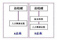 不同管理分工的职位价值等级差异